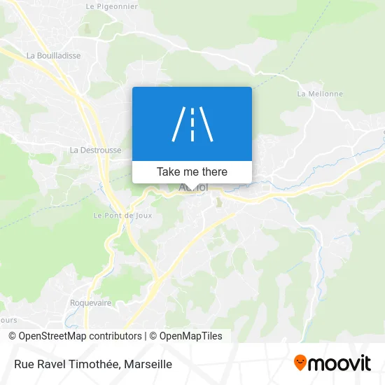 Rue Ravel Timothée map