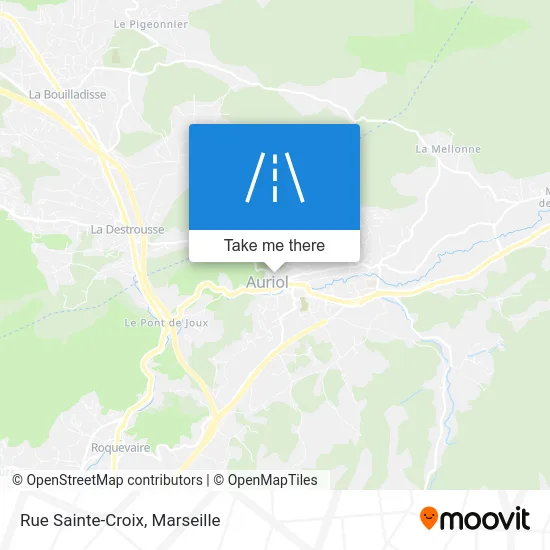 Rue Sainte-Croix map