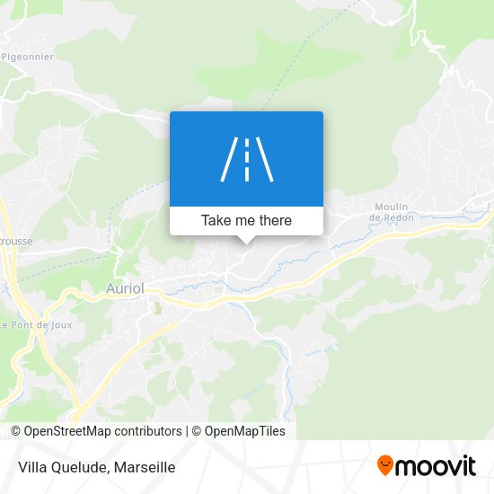 Villa Quelude map