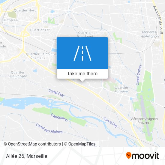 Allée 26 map