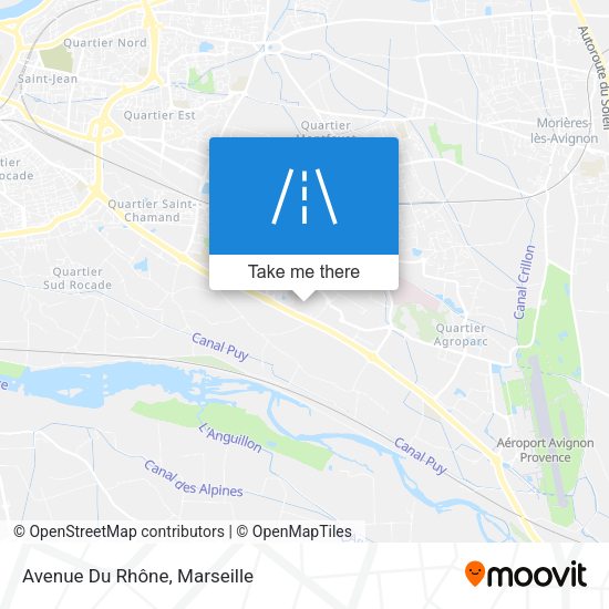 Avenue Du Rhône map