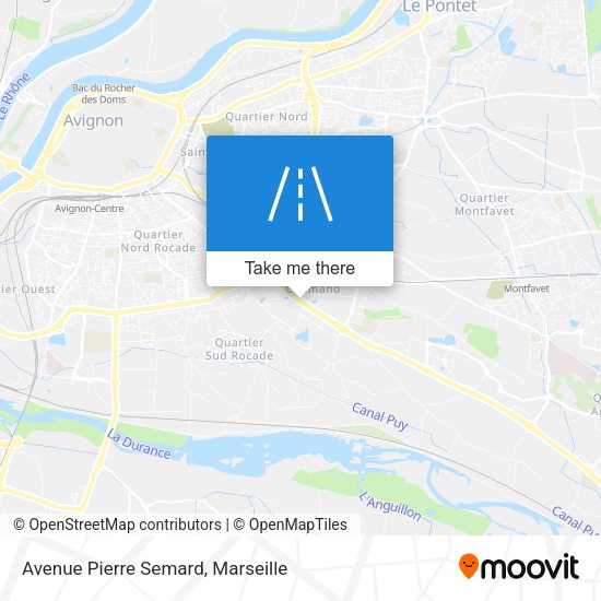 Avenue Pierre Semard map