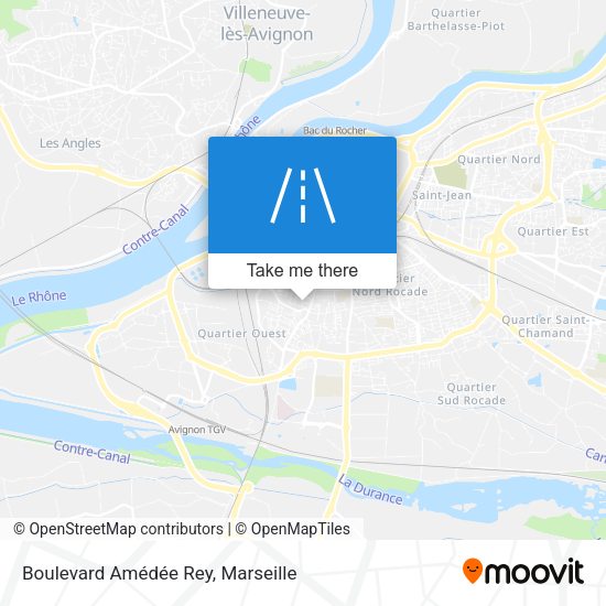 Boulevard Amédée Rey map