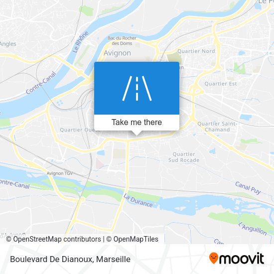Boulevard De Dianoux map