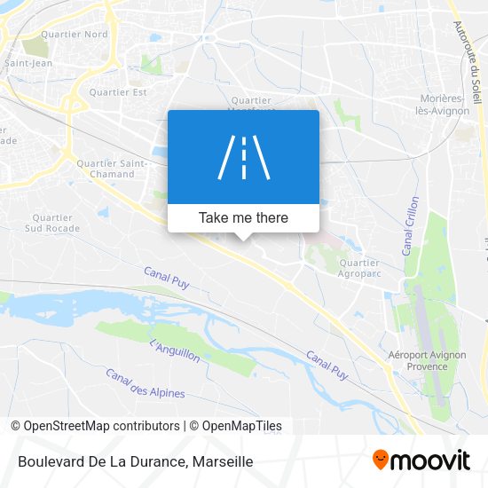 Boulevard De La Durance map