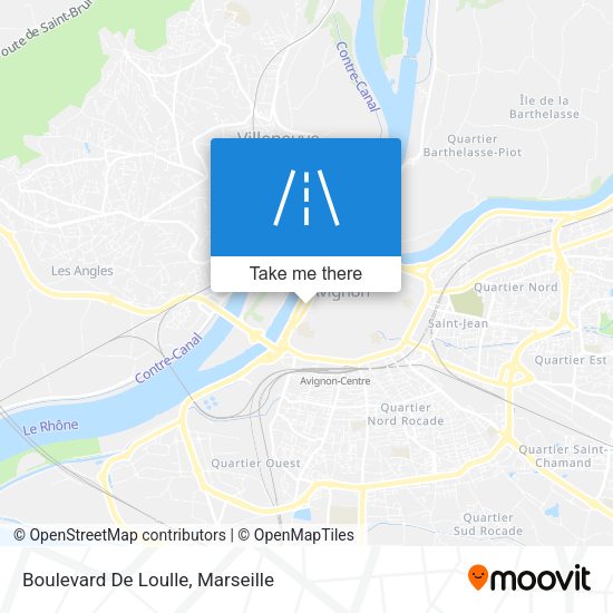 Boulevard De Loulle map