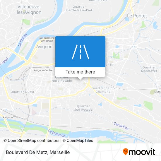 Boulevard De Metz map