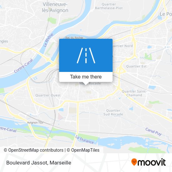 Boulevard Jassot map