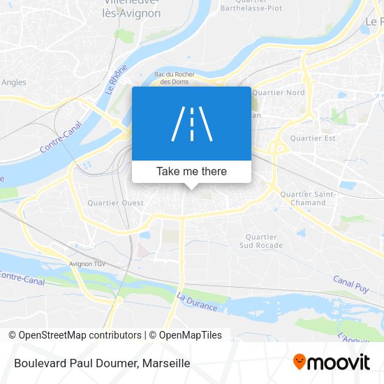 Boulevard Paul Doumer map