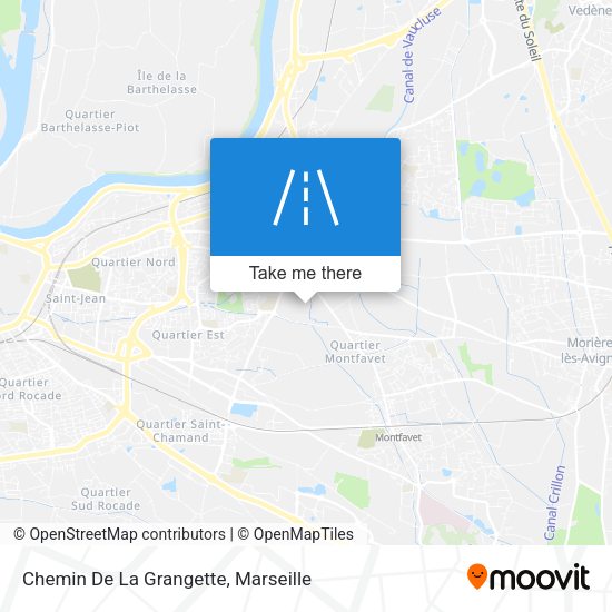 Chemin De La Grangette map