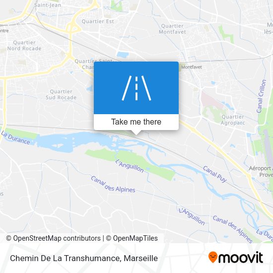 Chemin De La Transhumance map