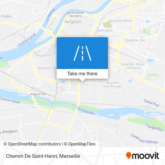 Chemin De Saint-Henri map