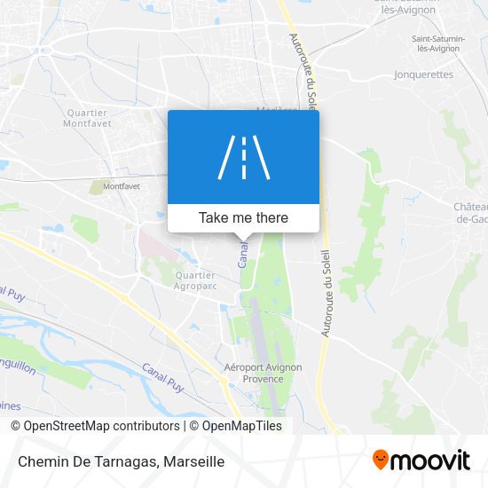 Chemin De Tarnagas map