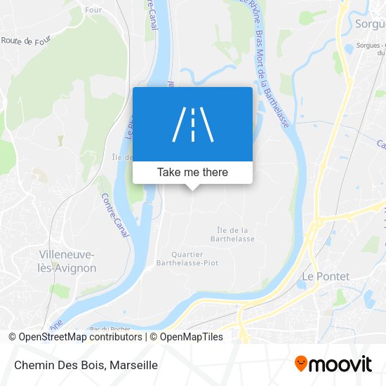 Chemin Des Bois map