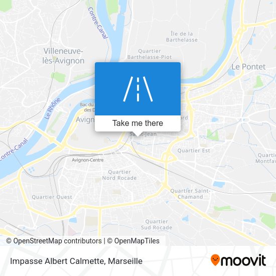 Impasse Albert Calmette map