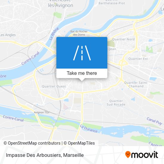 Impasse Des Arbousiers map
