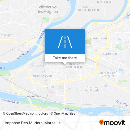 Impasse Des Muriers map