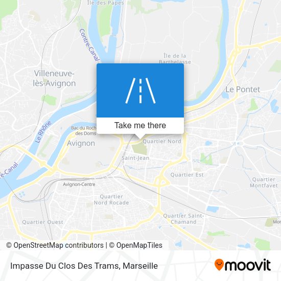 Impasse Du Clos Des Trams map