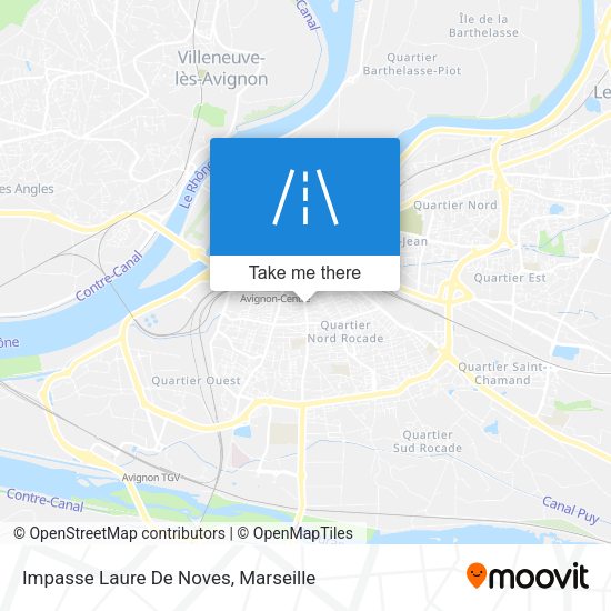 Impasse Laure De Noves map