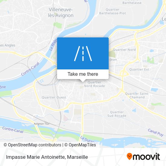 Impasse Marie Antoinette map