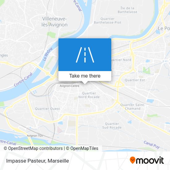 Impasse Pasteur map