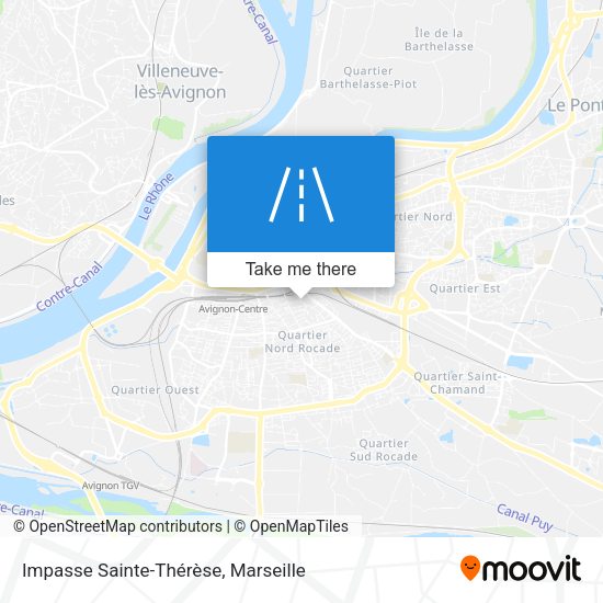 Impasse Sainte-Thérèse map