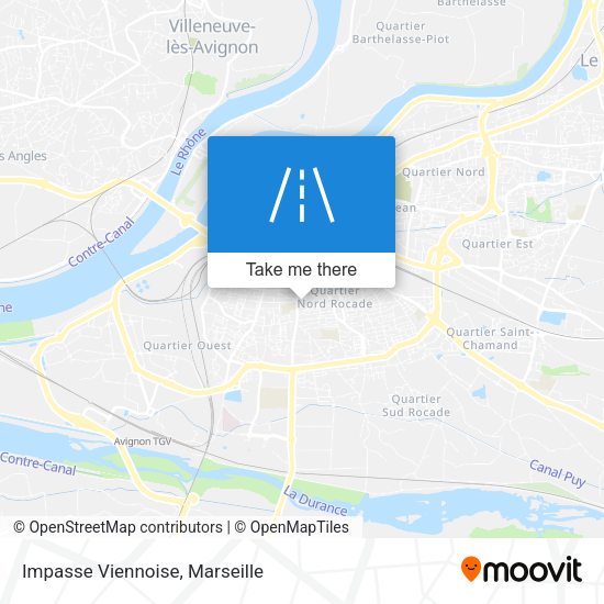 Impasse Viennoise map