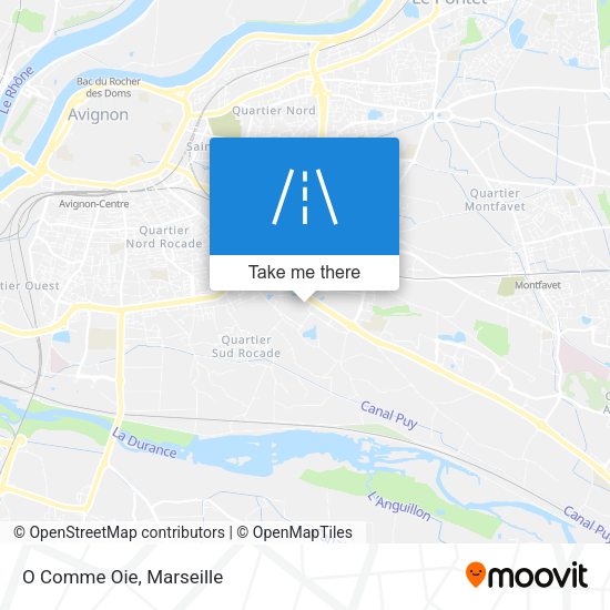 O Comme Oie map