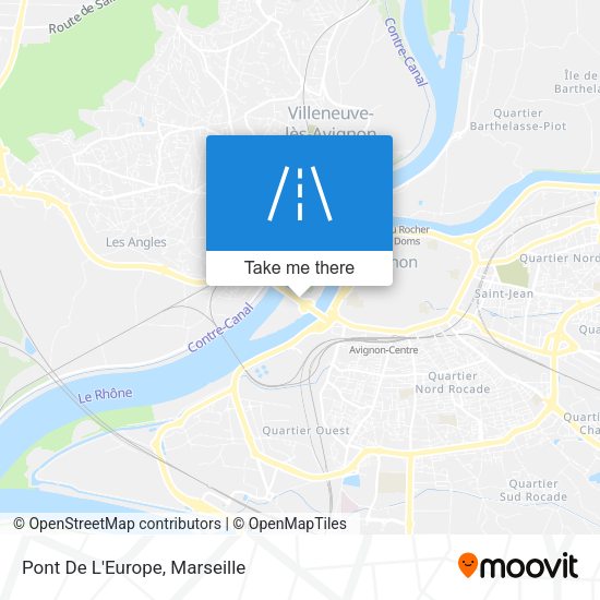 Pont De L'Europe map