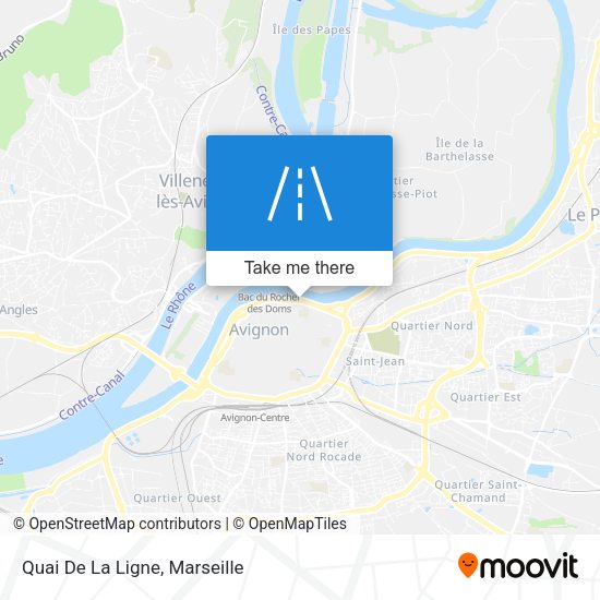 Quai De La Ligne map