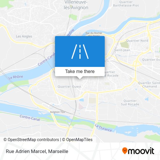 Rue Adrien Marcel map