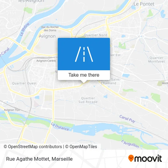 Rue Agathe Mottet map