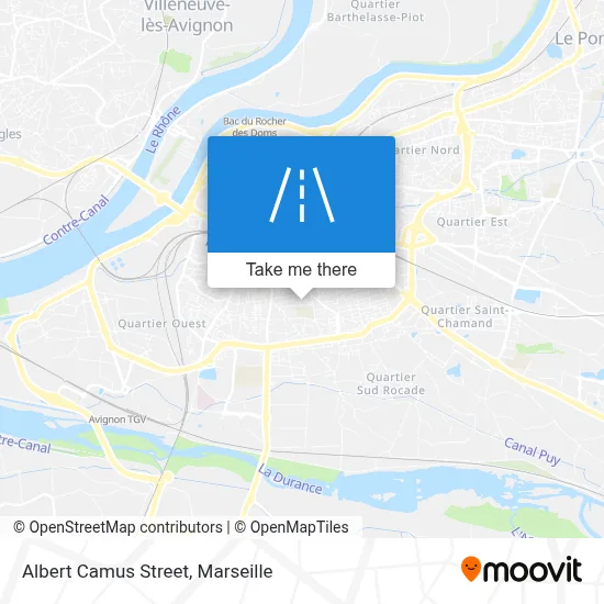 Rue Albert Camus map