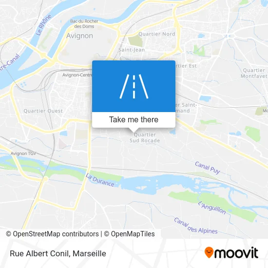 Rue Albert Conil map