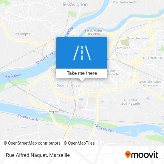 Rue Alfred Naquet map