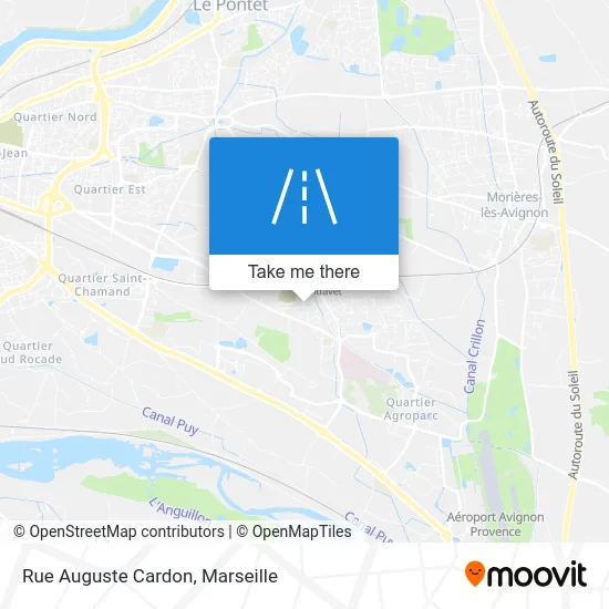 Rue Auguste Cardon map