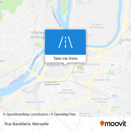 Rue Baraillerie map