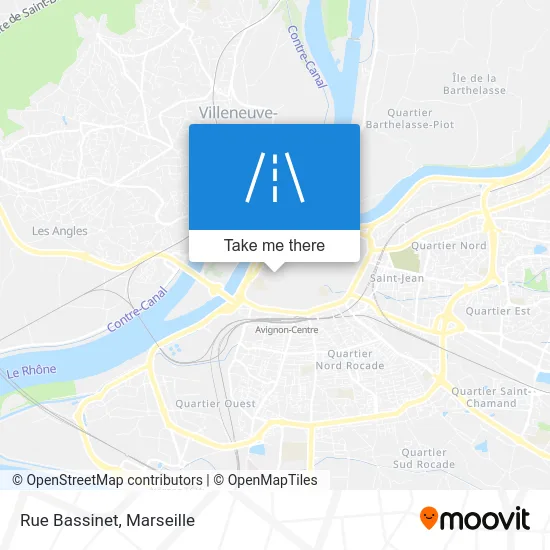 Rue Bassinet map