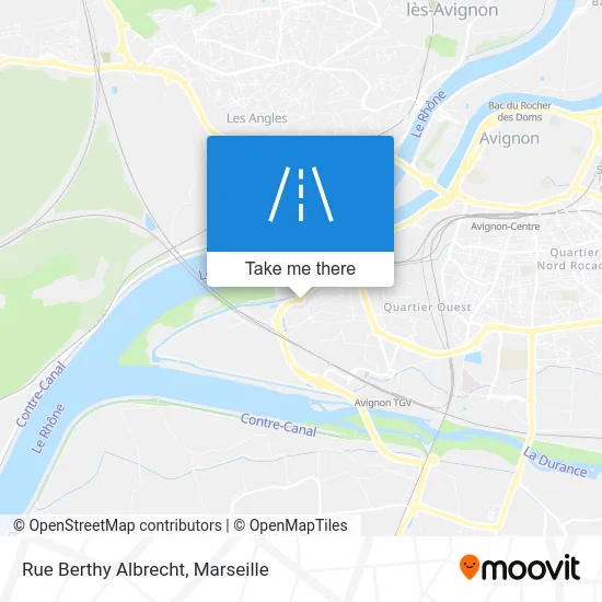 Rue Berthy Albrecht map