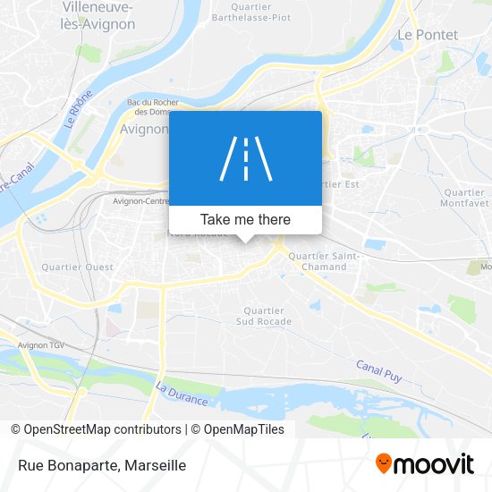 Rue Bonaparte map