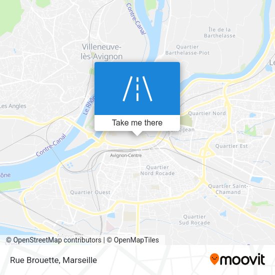 Rue Brouette map