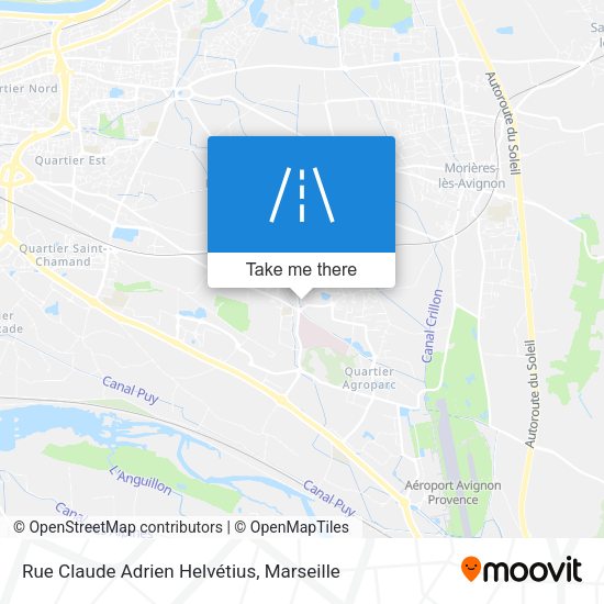 Rue Claude Adrien Helvétius map