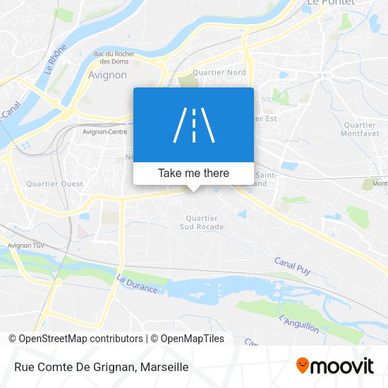 Rue Comte De Grignan map
