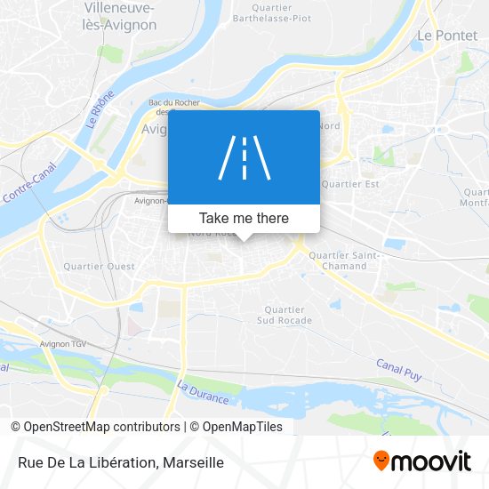 Rue De La Libération map