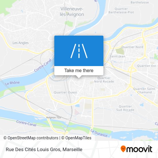 Rue Des Cités Louis Gros map