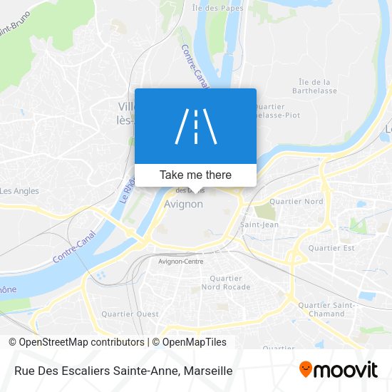 Rue Des Escaliers Sainte-Anne map