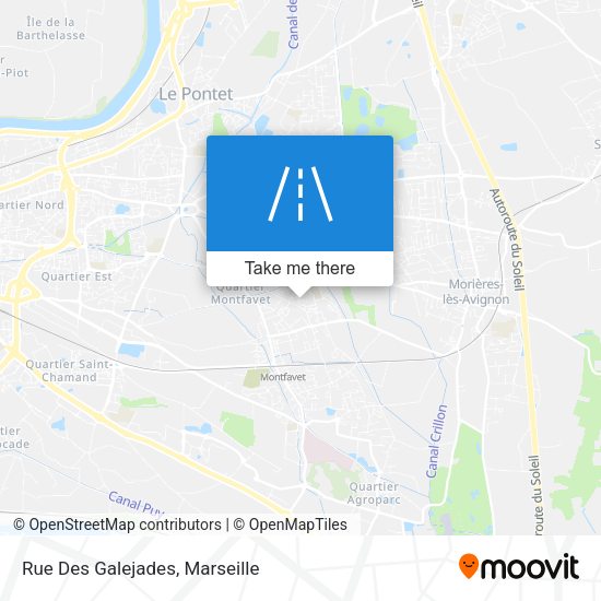 Rue Des Galejades map