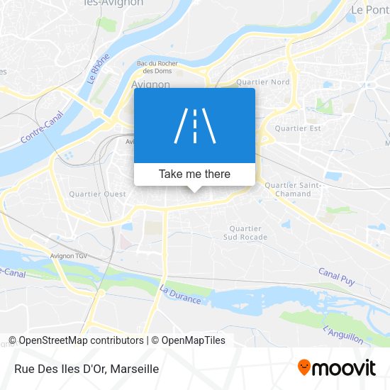 Rue Des Iles D'Or map