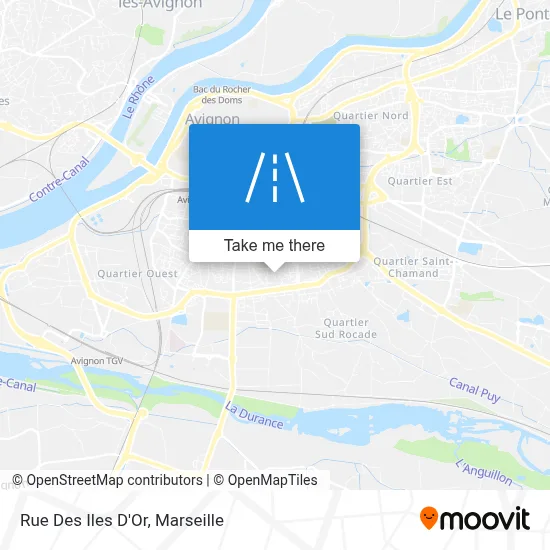 Rue Des Iles D'Or map