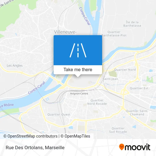 Rue Des Ortolans map